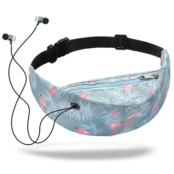 

Unicorn Outdoor Sports Pockets 2020 Spring And Summer New 3D Color Printing Digital Pockets Casual Travel Waist Bag For Women
