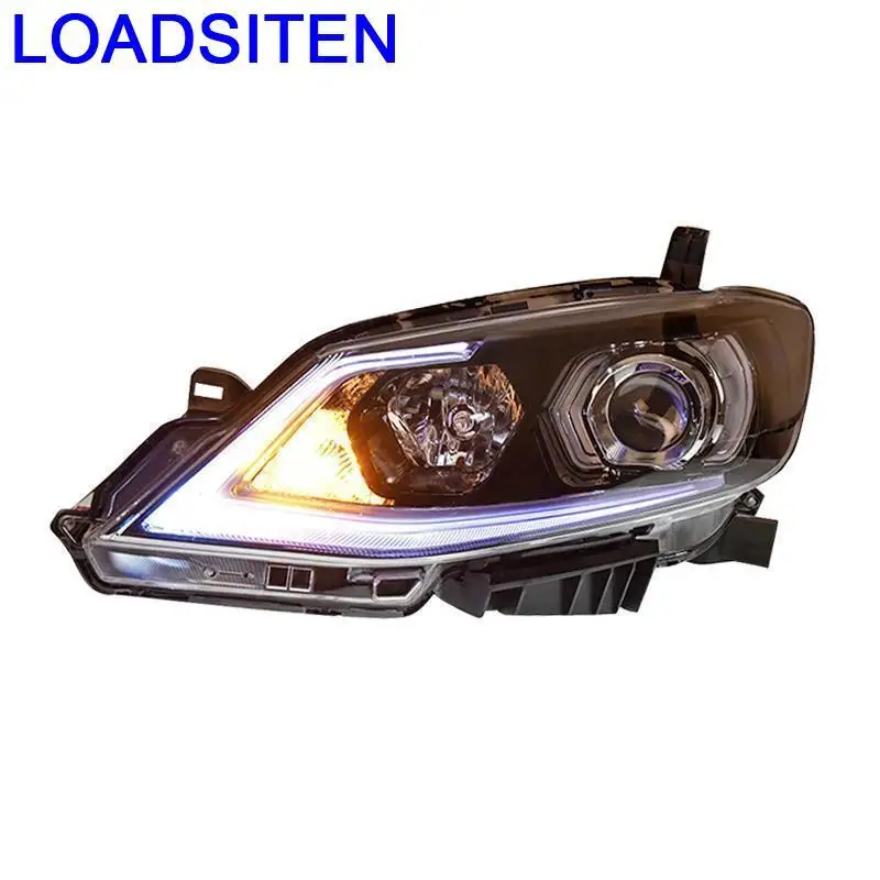 

Parts Daytime Running Assembly Neblineros Led Para Auto Exterior Car Lighting Headlights Front Fog Lights FOR Nissan Tiida