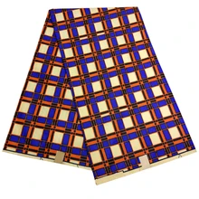 Полиэстер африканская ткань дизайн Pagnes африканская настоящая голландская восковая ткань