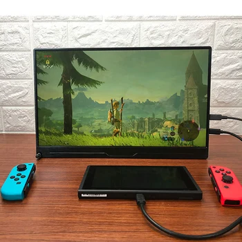 

13.3 Inch 4K Portable HDR Monitor For Computer NUC Phone Game Console PS4 Xbox NS Switch Multi Function Type-c LED HD Screen