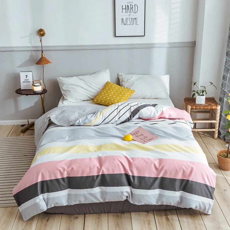 style11 Роскошный хлопковый пододеяльник, одинарный, двойной, queen King size, теплый, мягкий, для дома, спальни, пододеяльник - Цвет: style11