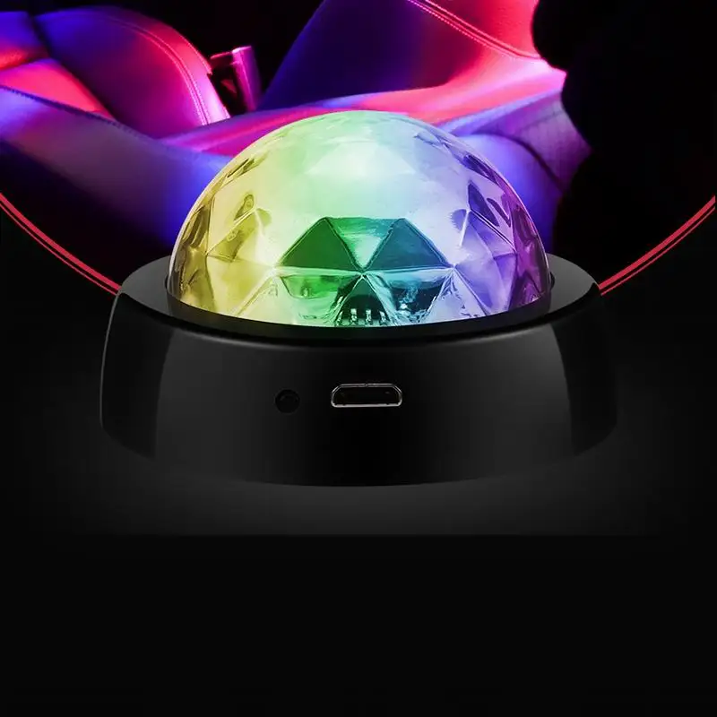 Автомобильный свет светодиодная звуковая активация Автомобильная Музыка