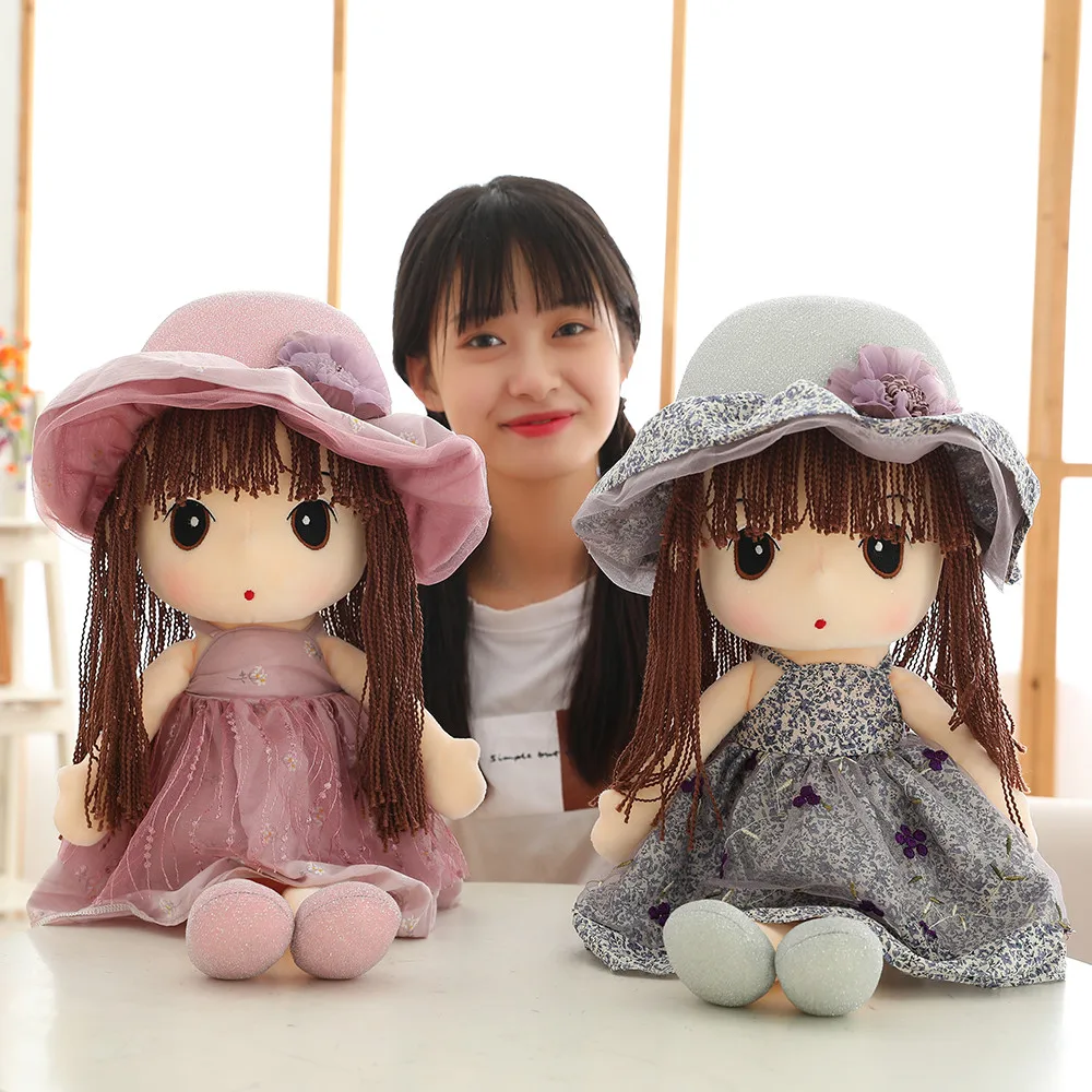 Cute Cartoon Original Stuffed Doll High Quality Wear Sun Hat Mayfair Dolls Plush Toys For Children Girls Christmas Birthday Gift | Игрушки и