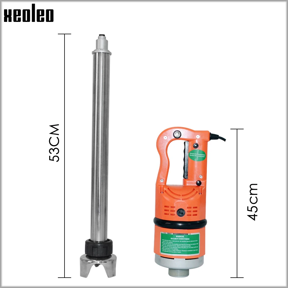 Xeoleo Commerciële Staafmixer 1000W Zware Stok Bar Onderdompeling Blender Stirrer Machine Maischen Machine Voor Soep/Smoothie