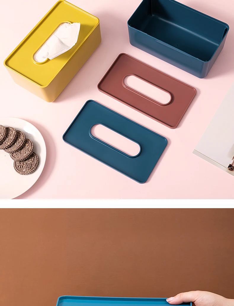 Retro Radio Model Tissue Box Desktop Paper Holder Vintage Dispenser Storage Napkin Case Organizer Ornament Wet Wipes Decoration