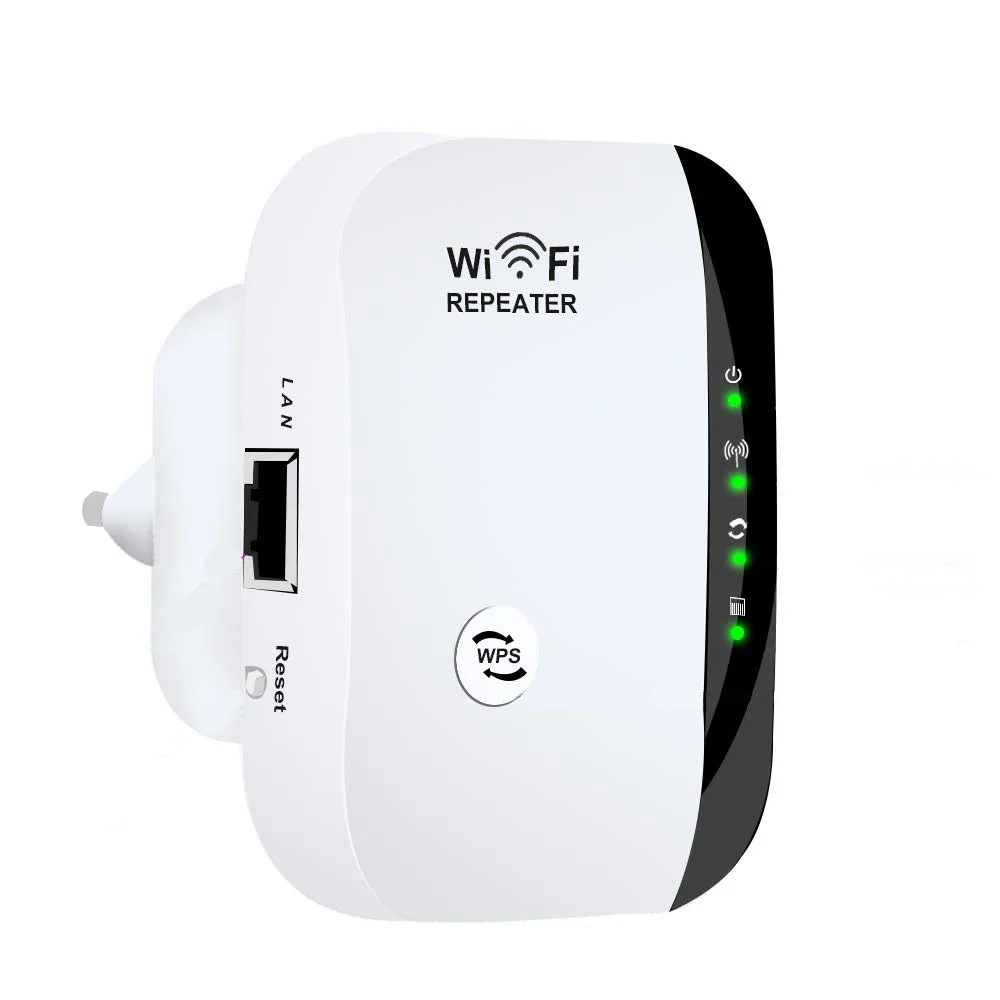 300Mbps Wifi Repeater Wi-Fi Routers Network Signal Booster Extender 802.11n/b/g 