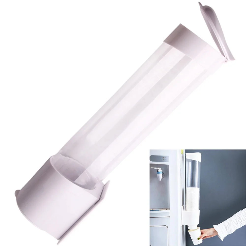 

Water Dispenser Automatic Water Cup Holder Disposable Paper Cup Holder Anti-dust Head Cover for The Paper Cup 39*8.9cm