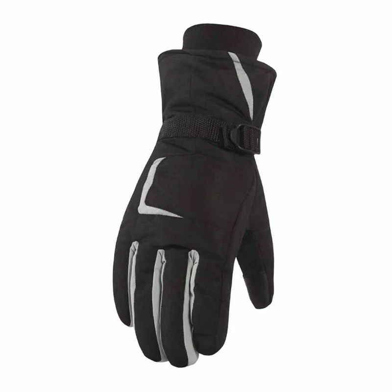 Skiing Gloves Full Finger Thick Touch Screen Water Resistant Windproof Thermal Handwear Outdoor Cycling Sportswear Accessories | Спорт и