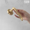 TONA Solid brass interior door lock pure copper Natural antibacte luxury bedroom door lock Europe Furniture Hardware for 35-50mm ► Photo 2/5