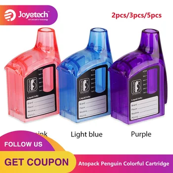 

1pc 5pcs Original Joyetech Atopack Penguin Colorful Cartridge 2ml Atomizer Unit for Joyetech Atopack Penguin SE Starter Kit
