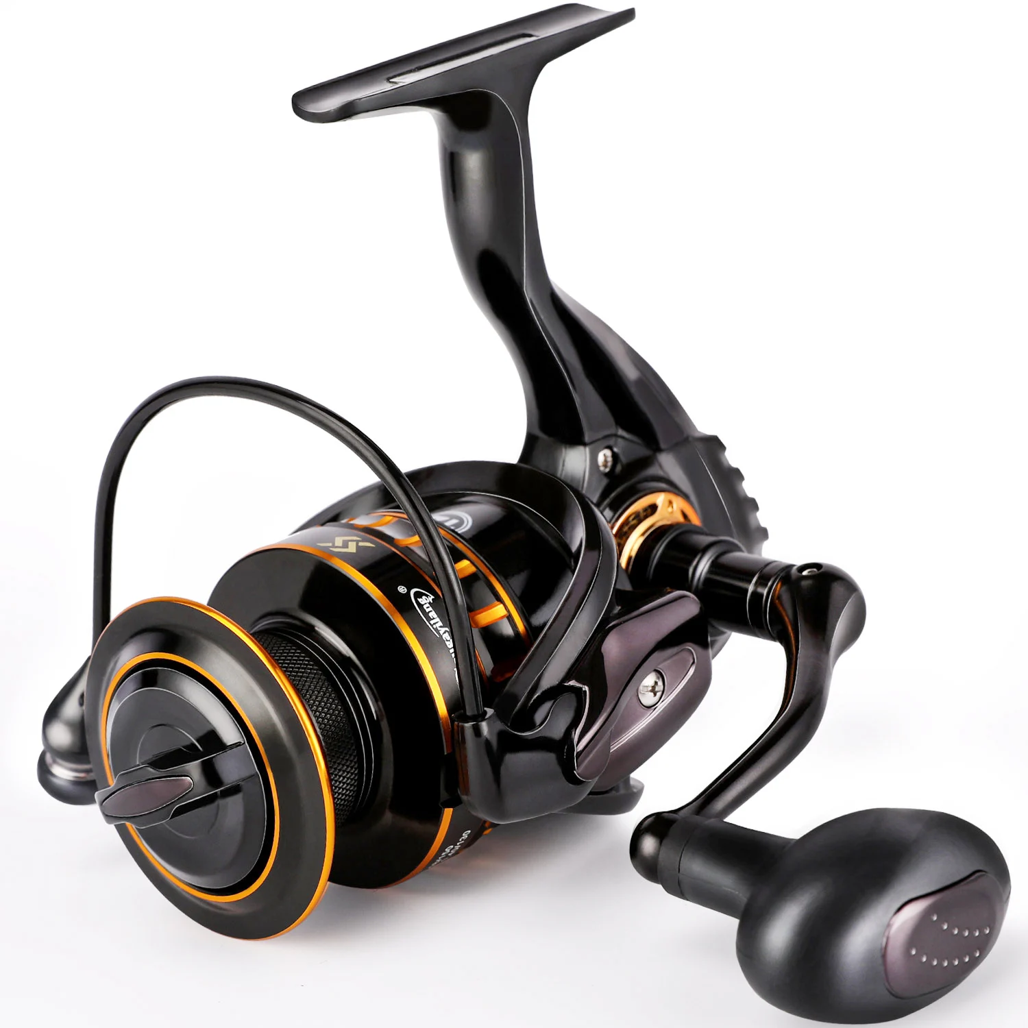 soobu Fishing Reel， Carbon Reel with 5.2:1 Speed Ratio for Saltwater  (1000S)