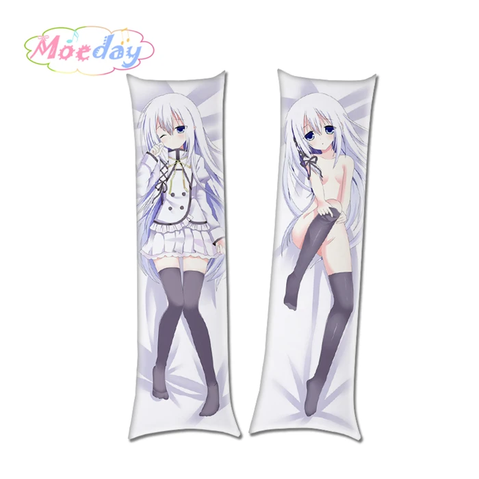 Чехол для подушки Seirei Tsukai no Blade Dance аниме персонажи обнимающие тело