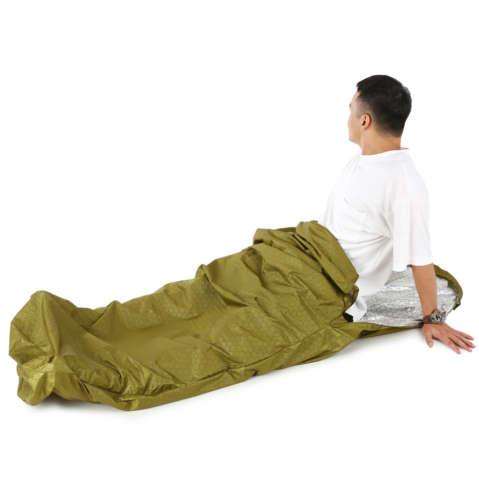 Survival Schlafsack Wasserdicht - Leichtgewicht Notfall Rettungsdecke Mit  Wrmereflektion Fr Outdoor