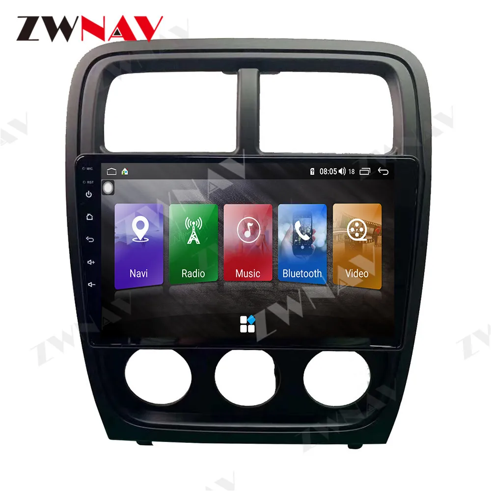 

ZWNAV 4G+64GB Android 10.0 Car multimedia Player For Dodge caliber HIFI GPS navigation Auto stereo radio tape recorder head unit