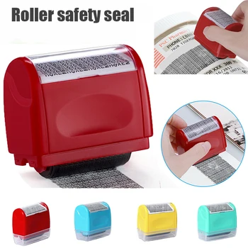 

Identity Theft Protection Roller Stamp Guard Your ID Privacy Confidential Data Plastic @LS