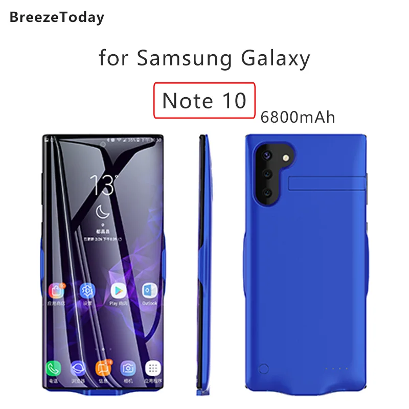 

Charging Power Case Battery Case For Samsung Note 10 Battery Charger Case For Samsung Galaxy Note 10 Plus Power Bank чехол аккум