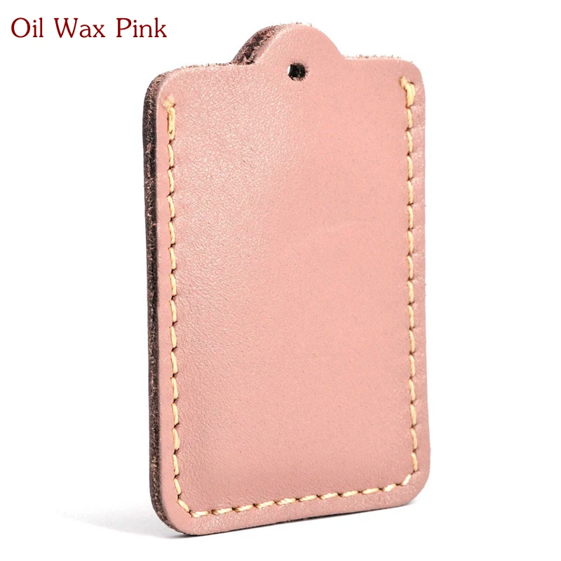 Oil Wax Pink Одиночные Кошельки для монет из натуральной кожи, кольцо для ключей с монетой, маленький карман для карт, маленькая сумка для ключей из воловьей кожи, тонкая цветная Детская сумка, дешево - Цвет: Oil Wax Pink