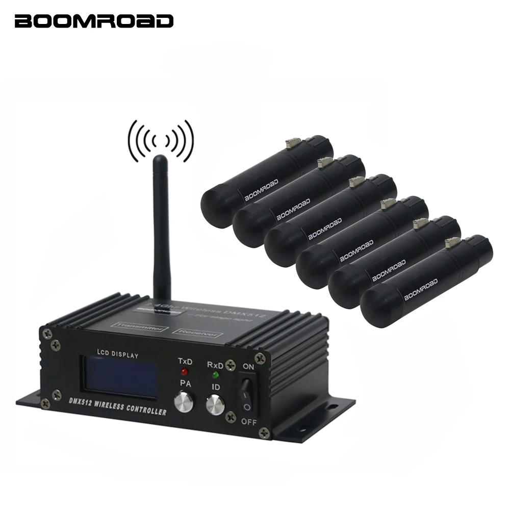 US $17.41 DMX512 Wireless Controller Receiver Transmitter 24G ISM Dif LCD DMX Controller For Stage Par DJ Disco Bar Lights Moving Heads