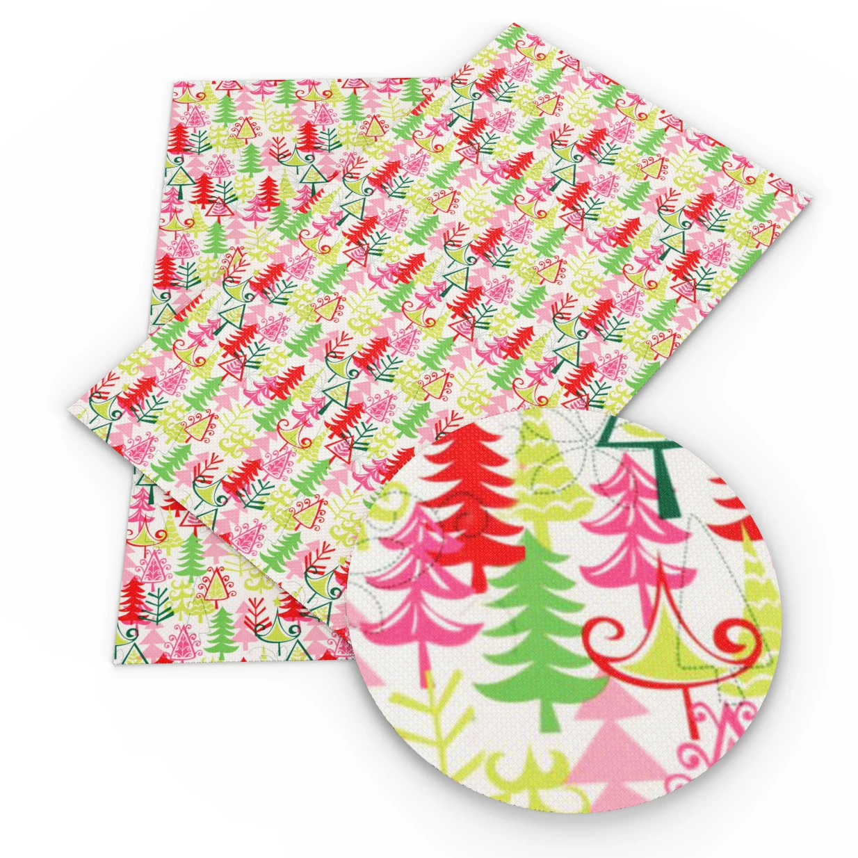

20*34cm Christmas Printed Faux Synthetic Leather for Bows Leather Sheets Polipiel Manualidades,DIY Handmade Materials,1Yc7833
