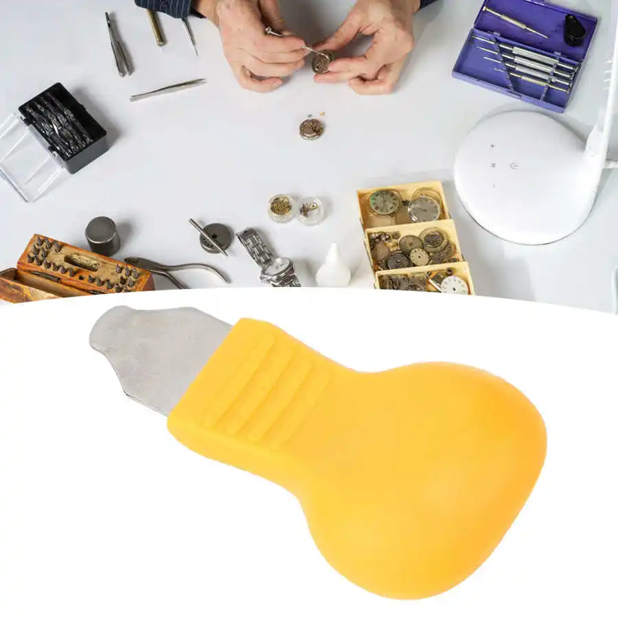 

5Pcs Watch Case Opener Yellow Watchmakers Jewelers Knife Remover Repair Tools