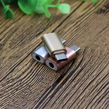 

200pcs/lot Mini Type C to Audio USB C USB 3.1 to 3.5mm AUX Jack Portable Earphone Adapter for Xiaomi 8 for Huawei LeTV 2 Nut pro