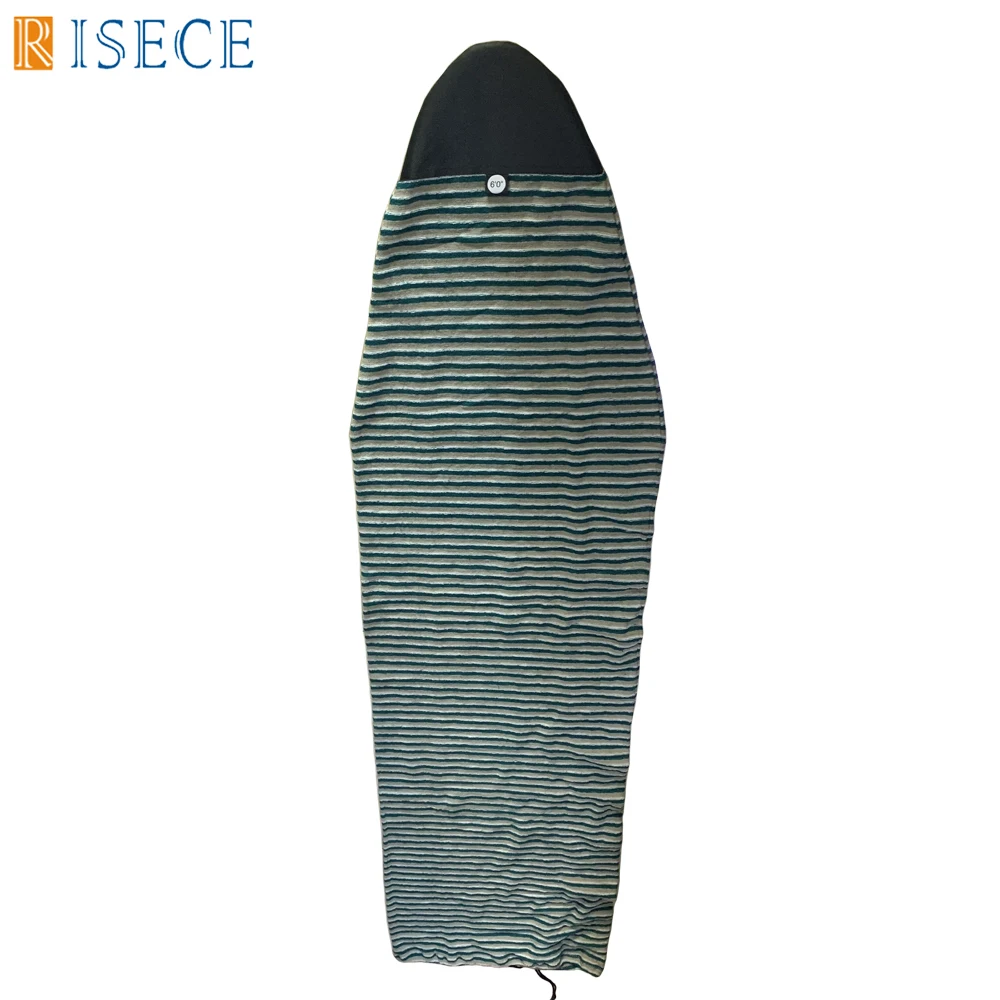 

Colorful Stripe Surfboard Socks Skimboard Sock Cover Paddle Board Sock Bag