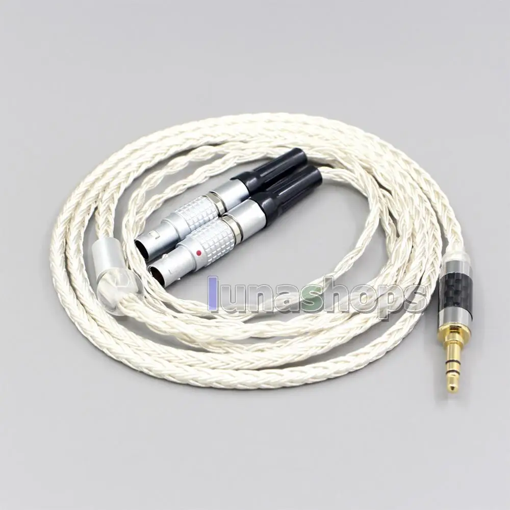 

LN007232 16 Core OCC Silver Plated Earphone Cable For Focal Utopia Fidelity Circumaural Headphone