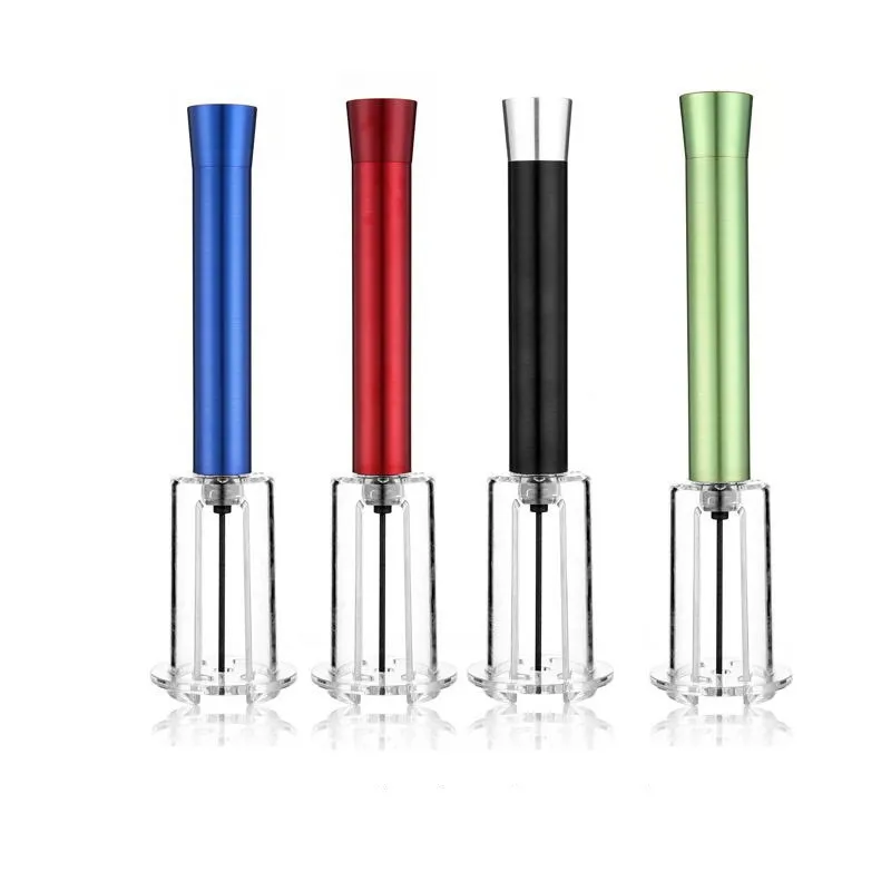 1pc Air Pressure Type Wine Bottle Opener Stainless Steel Pin Type Bottle Pumps Corkscrew Cork Out Tool Red Wine Opener MZL144