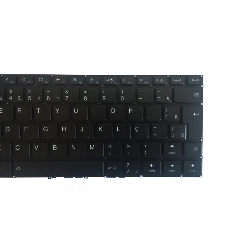 Teclado do Portátil do Brasil br para Lenovo Novo Yoga 710-15ikb 710-15isk Backlight Preto - 710-14ikb 710-14isk - Imagem 4