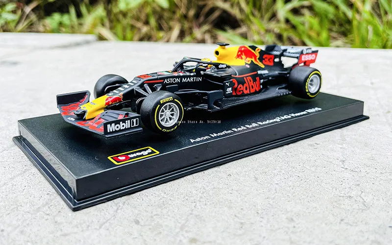 Bburago 1:43 2019 F1 Red Bull Racing RB15 33# Max Verstappen racing model simulation car model alloy car toy collection gift