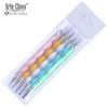 Arte Clavo Nail Pen 5pcs Professional Nail Art Pen 2Way Dotting Pen Set LED UV Gel Nail Painting Draw Brush Rhinestone Tool Kit 1