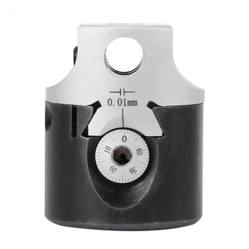

2Inch 50Mm F1 Type Boring Head 12Mm Lathe Boring Bar Milling Holder For Mt2 Mt3 R8 Shank Milling Machine Tools With Hex Wrenches