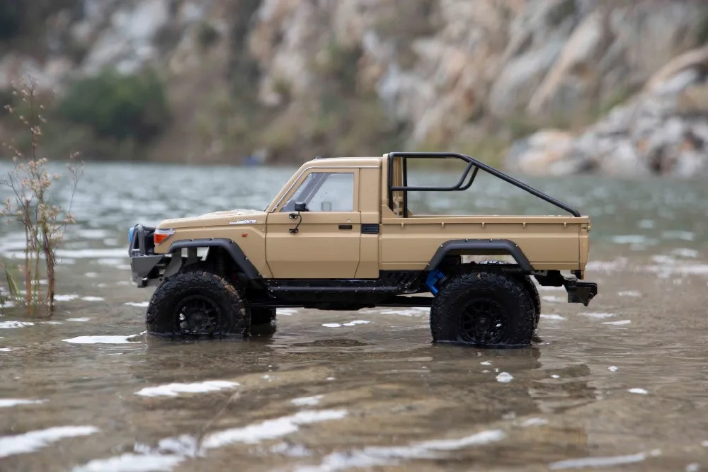 Killerbody Радиоуправляемый гусеничный автомобиль 1:10 Toyota Land Cruiser 70 Жесткий комплект кузова-подходит для Traxxas TRX-4(323 мм Колесная база