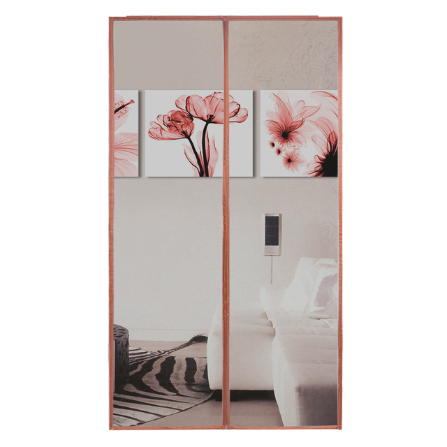 Strong  Door Curtain Mosquito Net  Curtain Fly Insect Screen Mesh Auto Closing Custom Size Easy Installation