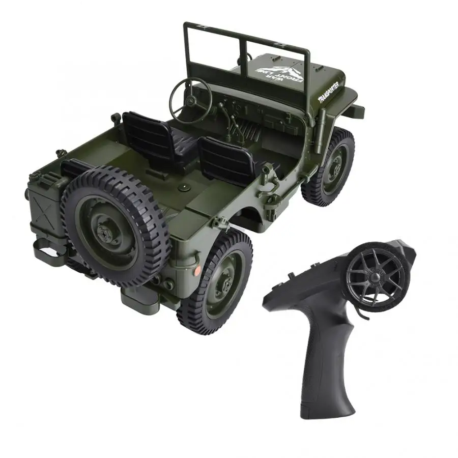JJRC Q65 2,4 GHz 1/10 RC грузовик военный автомобиль 4 колеса внедорожник RC модель дистанционного управления альпинистский автомобиль военный грузовик