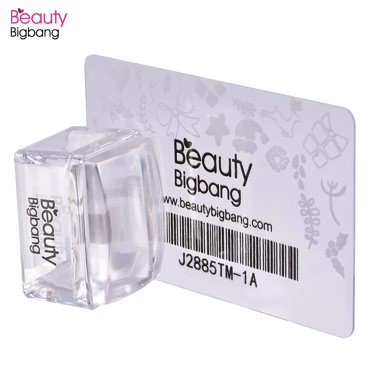 BeautyBigBang 1 набор прямоугольных желейных силиконовых стемперов для ногтей со
