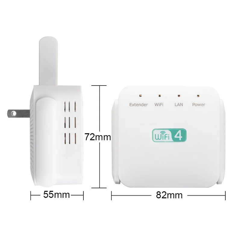 R611 300 Мбит/с Wi-Fi ретранслятор WiFi удлинитель 2,4 г Беспроводной Wi-Fi усилитель большой дальности Wi-Fi ретранслятор сигнала Wi-Fi