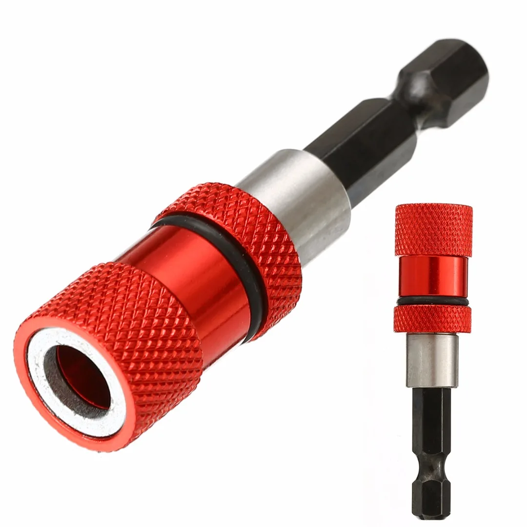 Mayitr 1pc Electric Drill Magnetic Screwdriver Bit Holder 1/4
