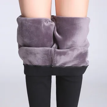 

plus size leggings women winter pants warm 2020 fashion sport fitness womens clothing Ankle-Length High Cotton pants Leisure