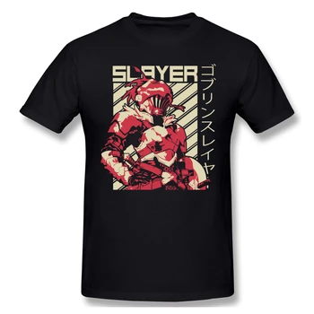 

T-Shirt for Men Goblin Slayer Cool 100% Cotton Goblin Slayer T Shirt 6XL Funny Plus Size Clothes