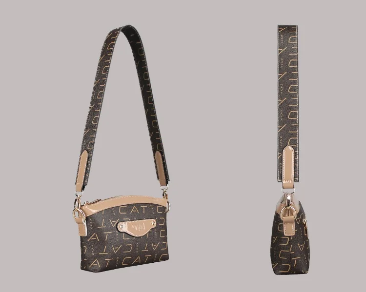 Navy cat Retro Square Bag Ladies Handbag Shoulder Messenger Bags Female 2019 New Korean23