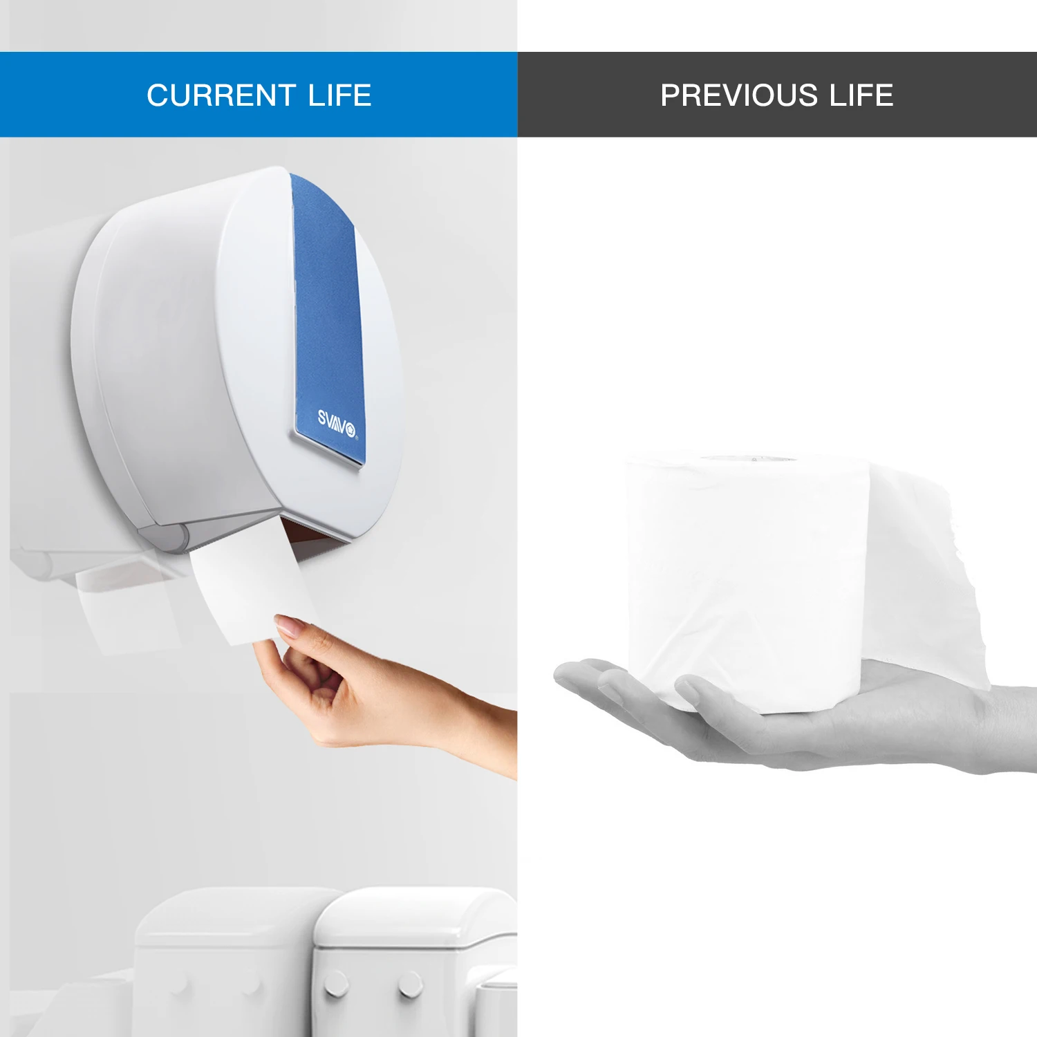 New Compact Toilet Paper Dispenser Angel Soft ps Compact Coreless Tissue Kit eBa