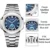 2021 NEW PLADEN Men's Watches Luxury Barnd Quartz Watch Automatic Date Man Business Japan VK63 Reloj Hombre Relogio Masculino
