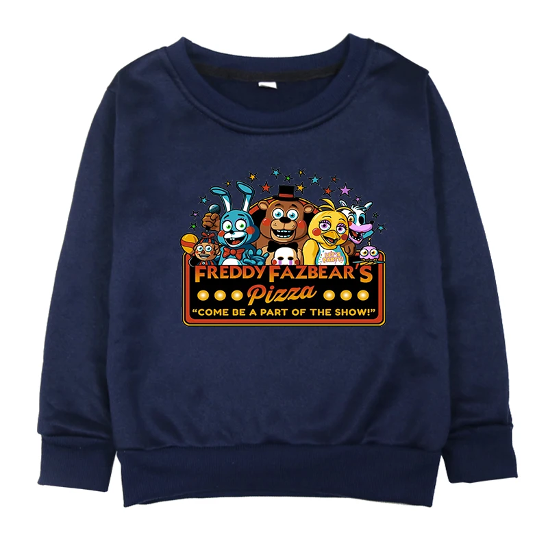 Hoodies 9 Футболки с длинными рукавами «пять ночей с Фредди»; толстовки для мальчиков; Модная одежда для маленьких девочек; Kawaii; детская одежда для девочек; унисекс - Цвет: Hoodies 9