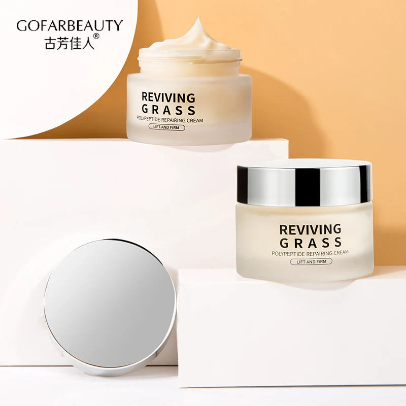 

GOFARBEAUTYï¼ŒGrass peptide repair cream, Refreshing but not greasy before makeup, Skin care, Moisturizing, Soothing
