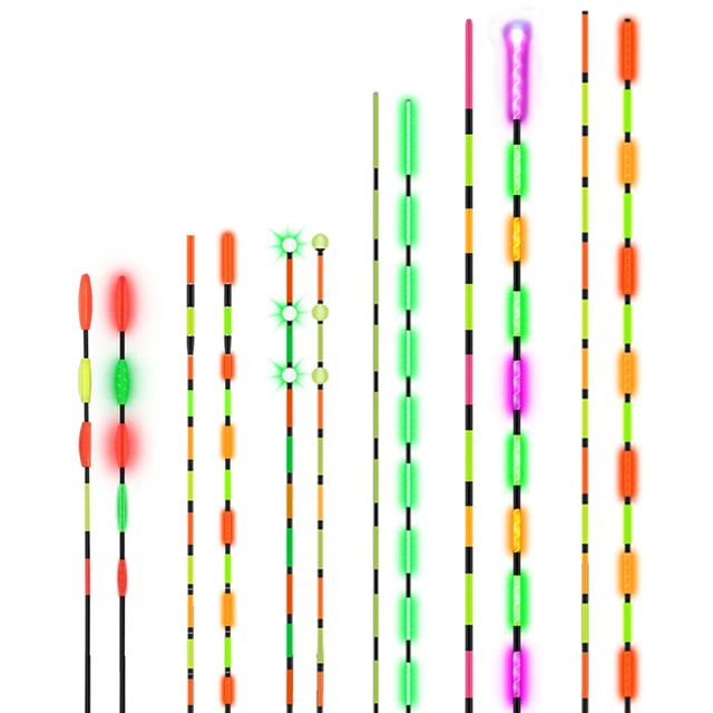 Coda Luminosa Per Galleggiante Da Pesca - LED Per Pesca Notturna - Sensibile E Brillante - Foto 12