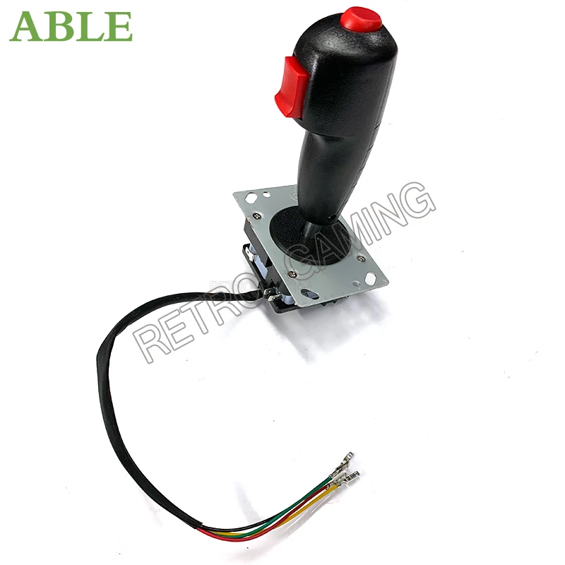 Mini Grab Arcade Flight Yoke Stick 8 Way Joystick With Two Trigger Top Fire Arcade Joystick For Flying Game Raiden 4 otg cable adapter 4k 90 degree left angle powered micro usb to usb otg adapter for tv tablet fire tv stick 4k