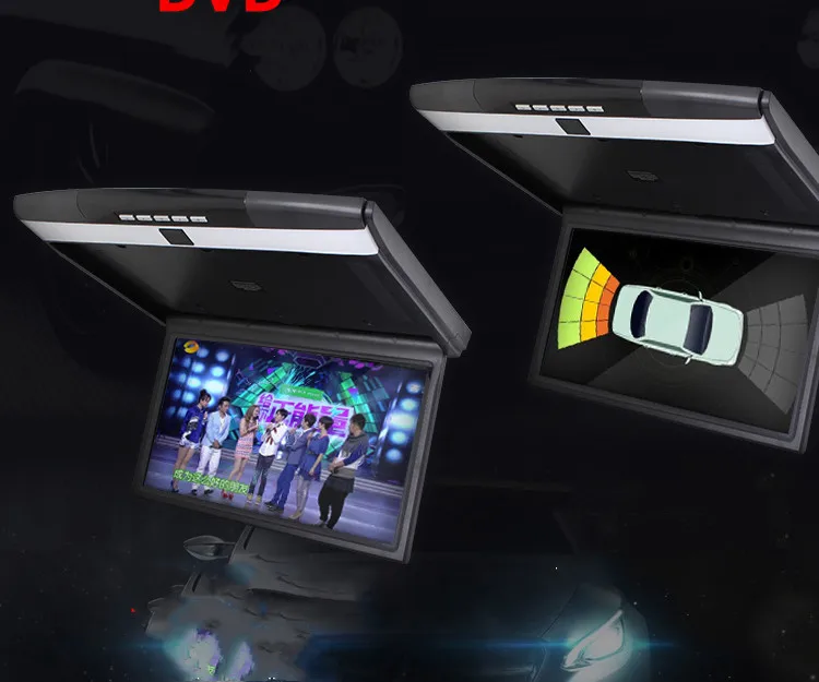 15,6 дюймовый монитор с креплением на крышу с HDMI/USB/SD ИК fm-передатчик встроенный динамик DC 12 24 вольт