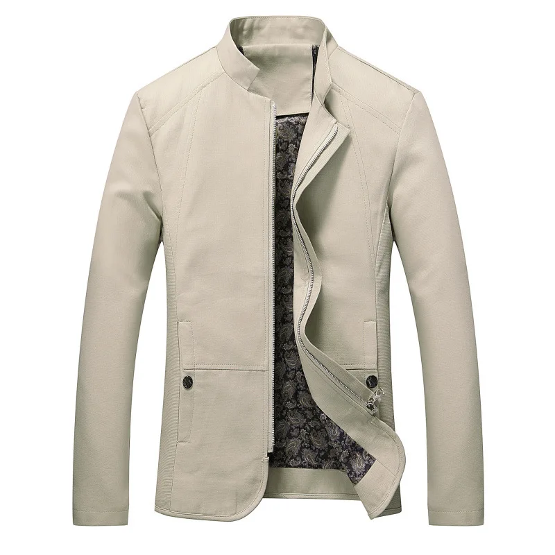 

Spring Middle-aged 30 MEN'S Jacket Spring And Autumn-Year-Old 35 Leisure Suit 40 Mature 45 Dad 50 Men'S Wear
