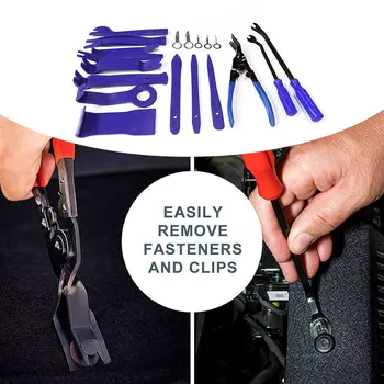 

19PCS/SET Professional Car Disassembly Tools DVD Stereo Refit Kits Interior Trim Panel Dashboard Removal Repair Tools